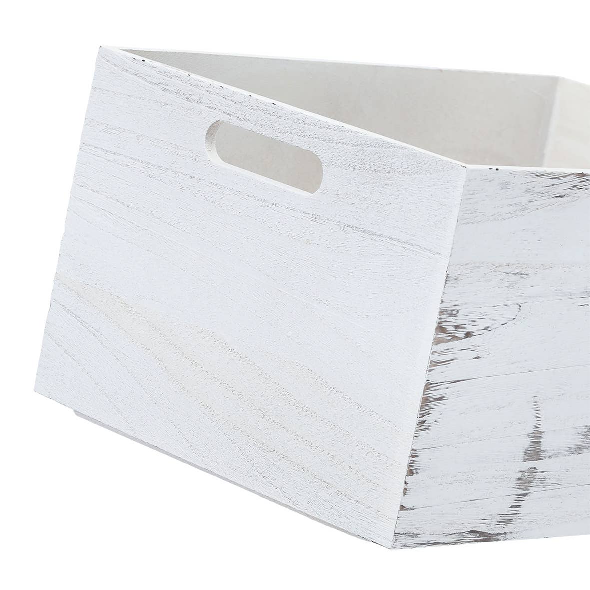 Storage box "Rustic white"