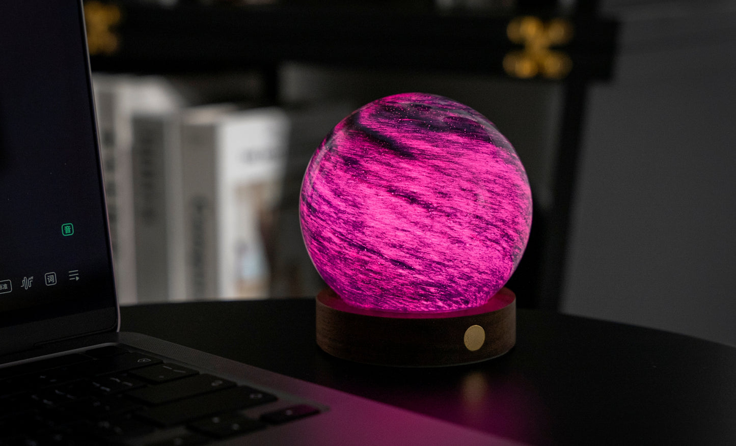 Stellar Ocean Mini Astraglass Light – A Celestial Ocean Glow in a Compact Form image 8