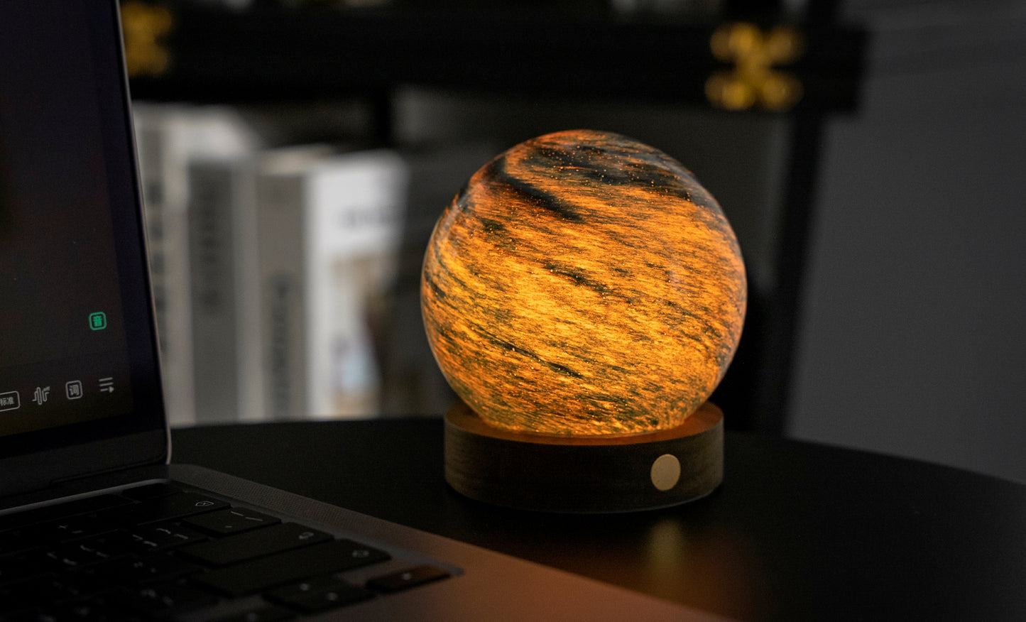Stellar Ocean Mini Astraglass Light – A Celestial Ocean Glow in a Compact Form image 7