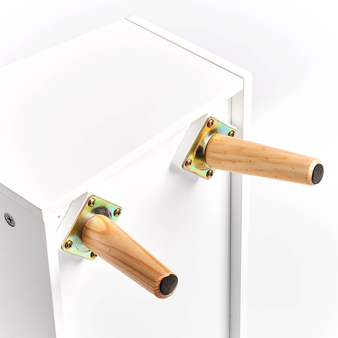Children's storage chest 'Cloud', MDF/pine, white