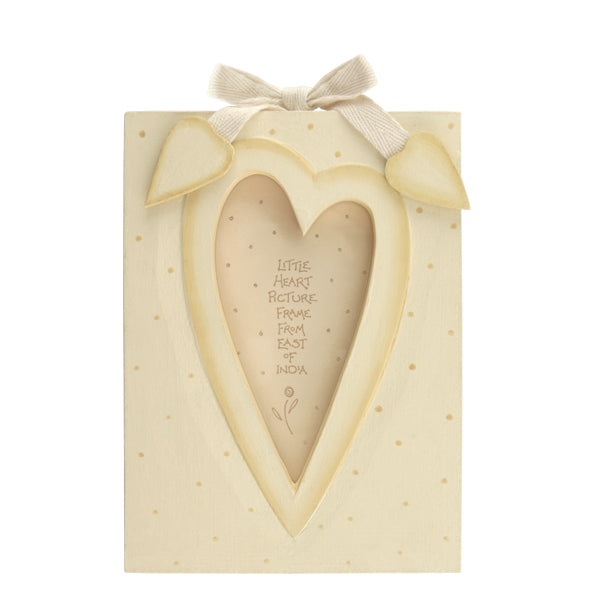 Cream Heart Frame – A Simple and Heartfelt Keepsake image 1