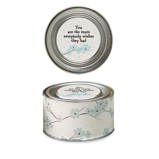 “You Are Mum” Tin Candle – Warm &amp; Thoughtful Scented Gift image 0