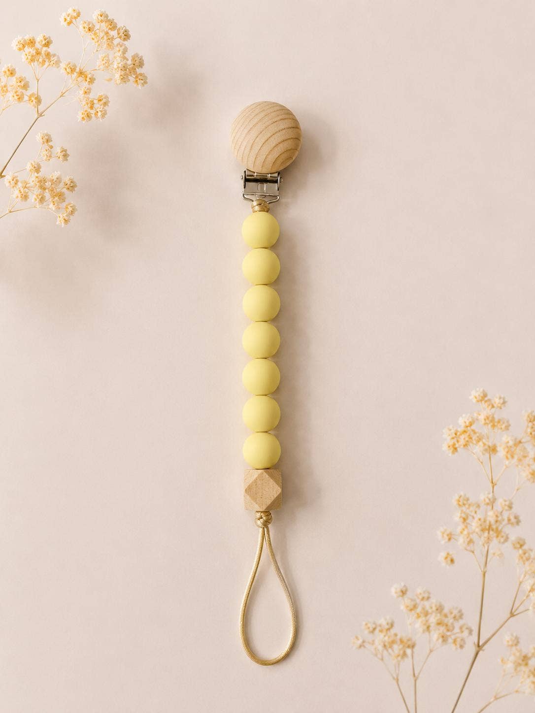 Silicone soother clip by Cotton Socks