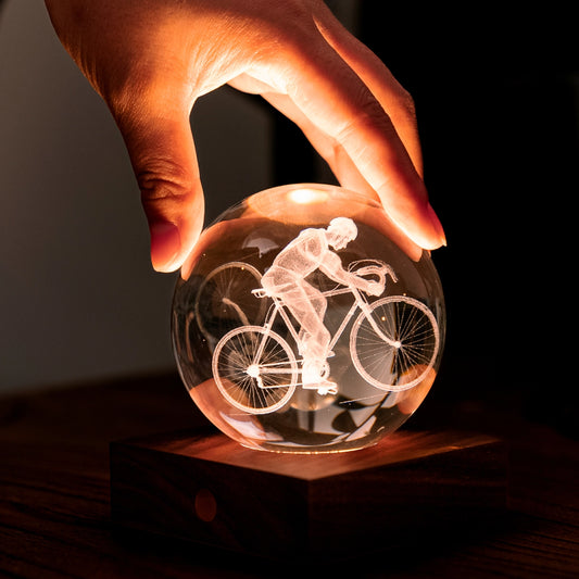 Amber Crystal Light – Cyclist: Embrace the Journey image 0