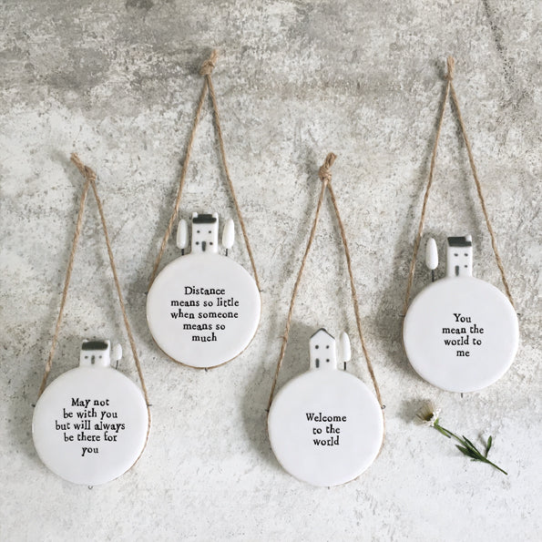 East of India Porcelain Hanger – "May Not Be With You" image 2