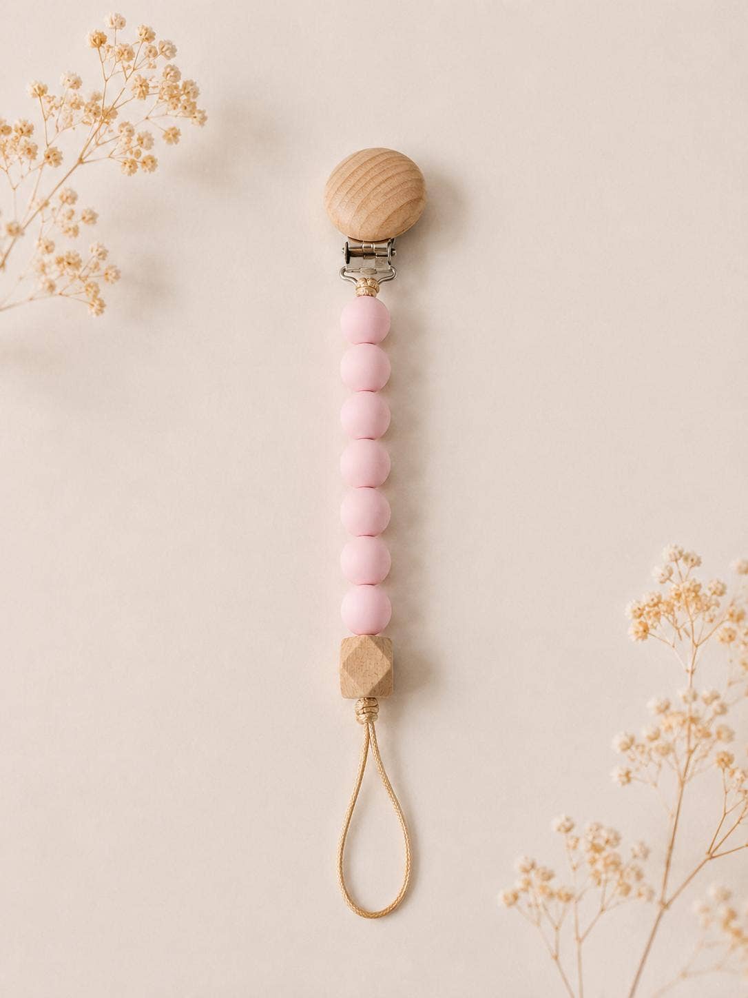 Silicone soother clip by Cotton Socks