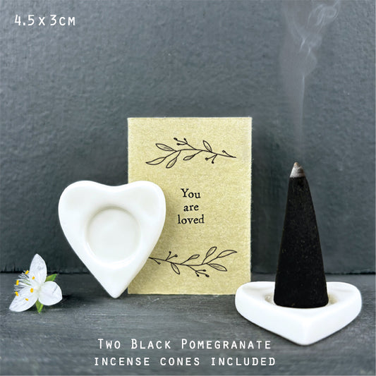 Matchbox Incense Cone – Loved image 0