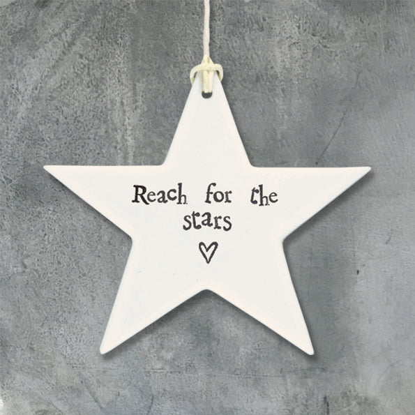East of India Porcelain Star – "Reach for the Stars" image 2