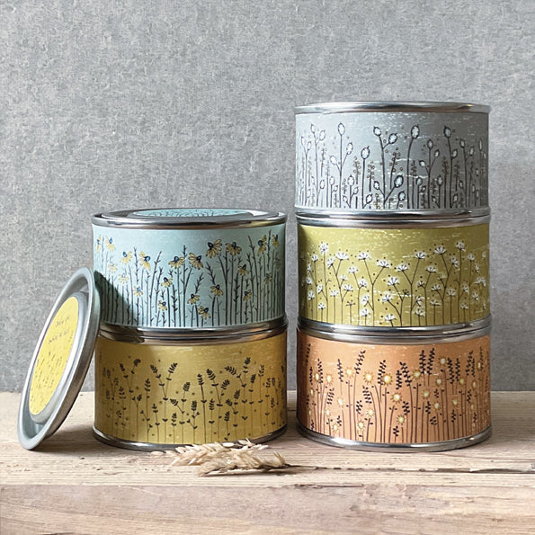 East of India Tin Candle – "If Friends Were Flowers, I'd Pick You" image 3