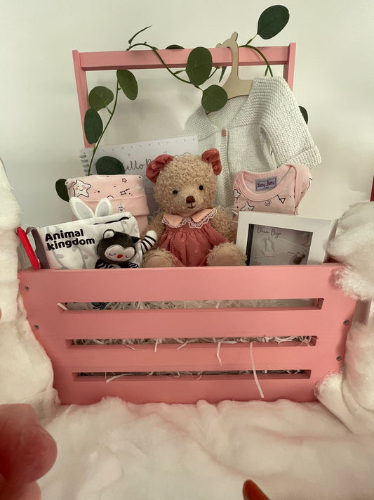 Baby Girl Pink Hamper – A Heart-Melting Gift for Little Ones (0–6 Months)