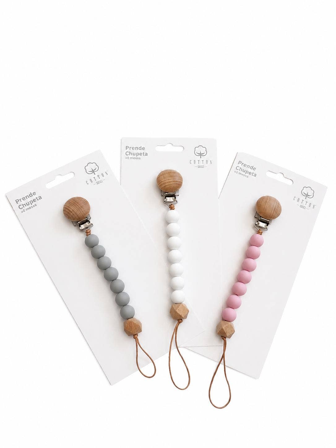 Silicone soother clip by Cotton Socks