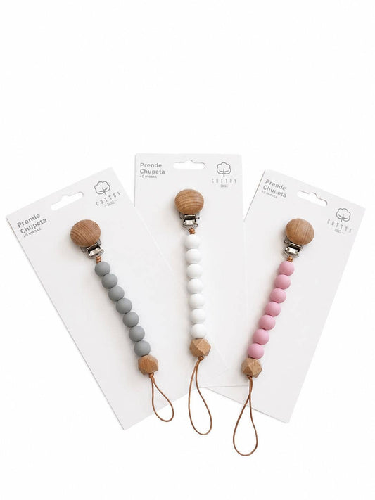 Silicone soother clip by Cotton Socks