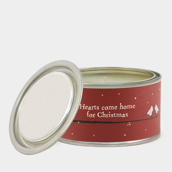 “Hearts Come Home” Red Robin Candle – Cosy, Heartfelt Touch for Any Home image 2