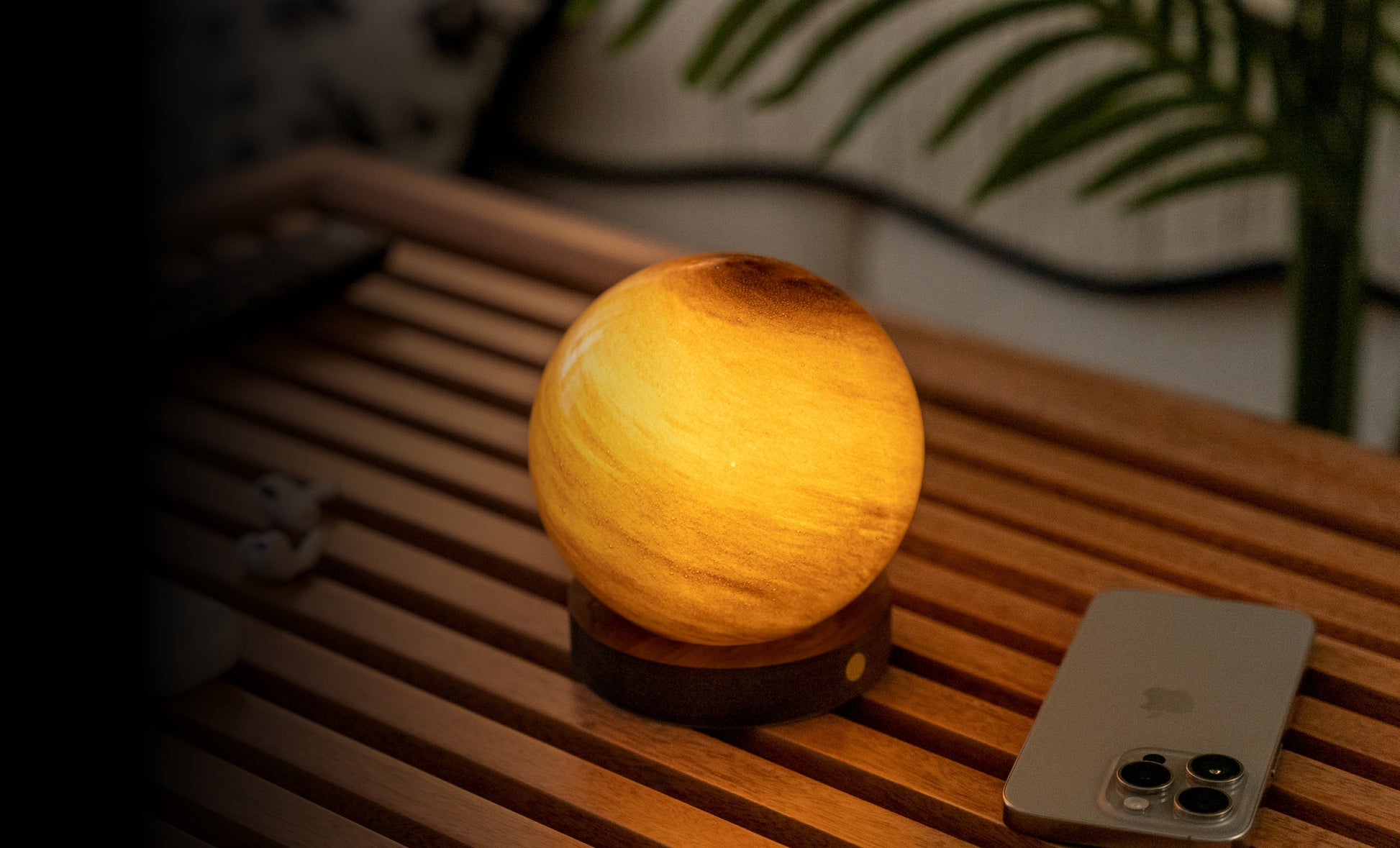 Mini Sandstorm Astraglass Light – A Desert Dream in a Compact Glow image 6