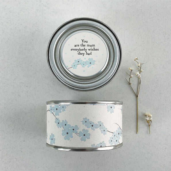 “You Are Mum” Tin Candle – Warm &amp; Thoughtful Scented Gift image 1