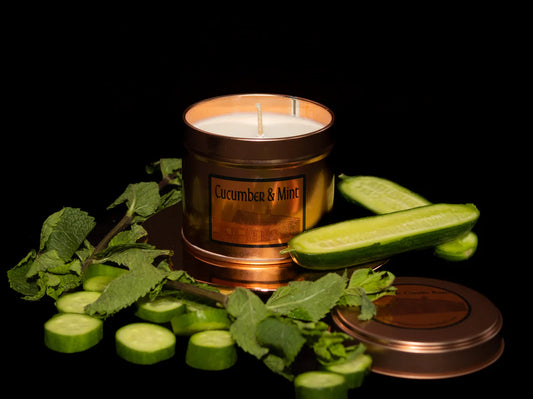 Cucumber & Mint Soy Wax Candle