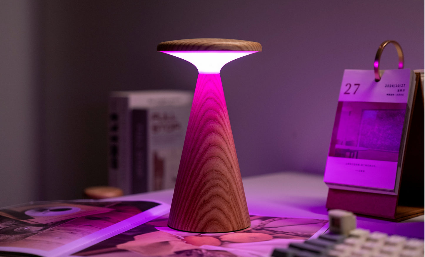 Sylva Table Lamp – White Ash