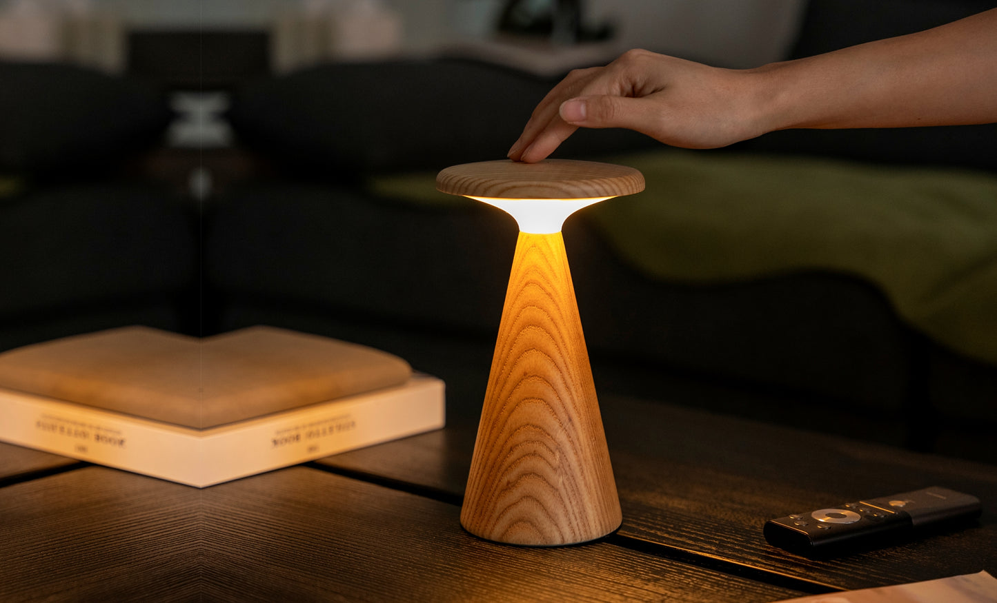 Sylva Table Lamp – White Ash
