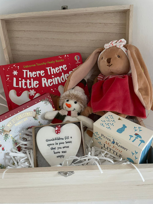 Grandchild's First Christmas Keepsake Hamper – A Gift from the Heart