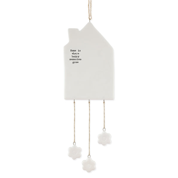 East of India Porcelain Mobile – "Home is Where Happy Memories Grow" image 2