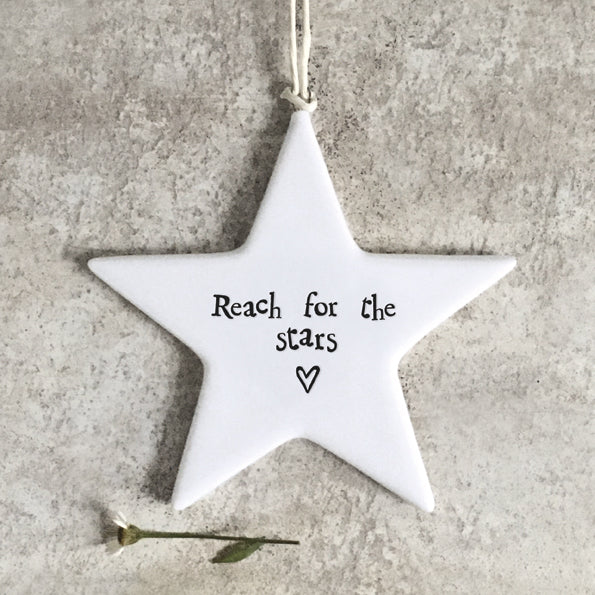 East of India Porcelain Star – "Reach for the Stars" image 0