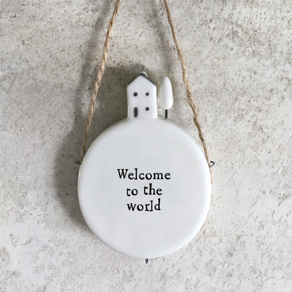 East of India Porcelain Wobbly Round Heart – "People, Places, Memories" image 2
