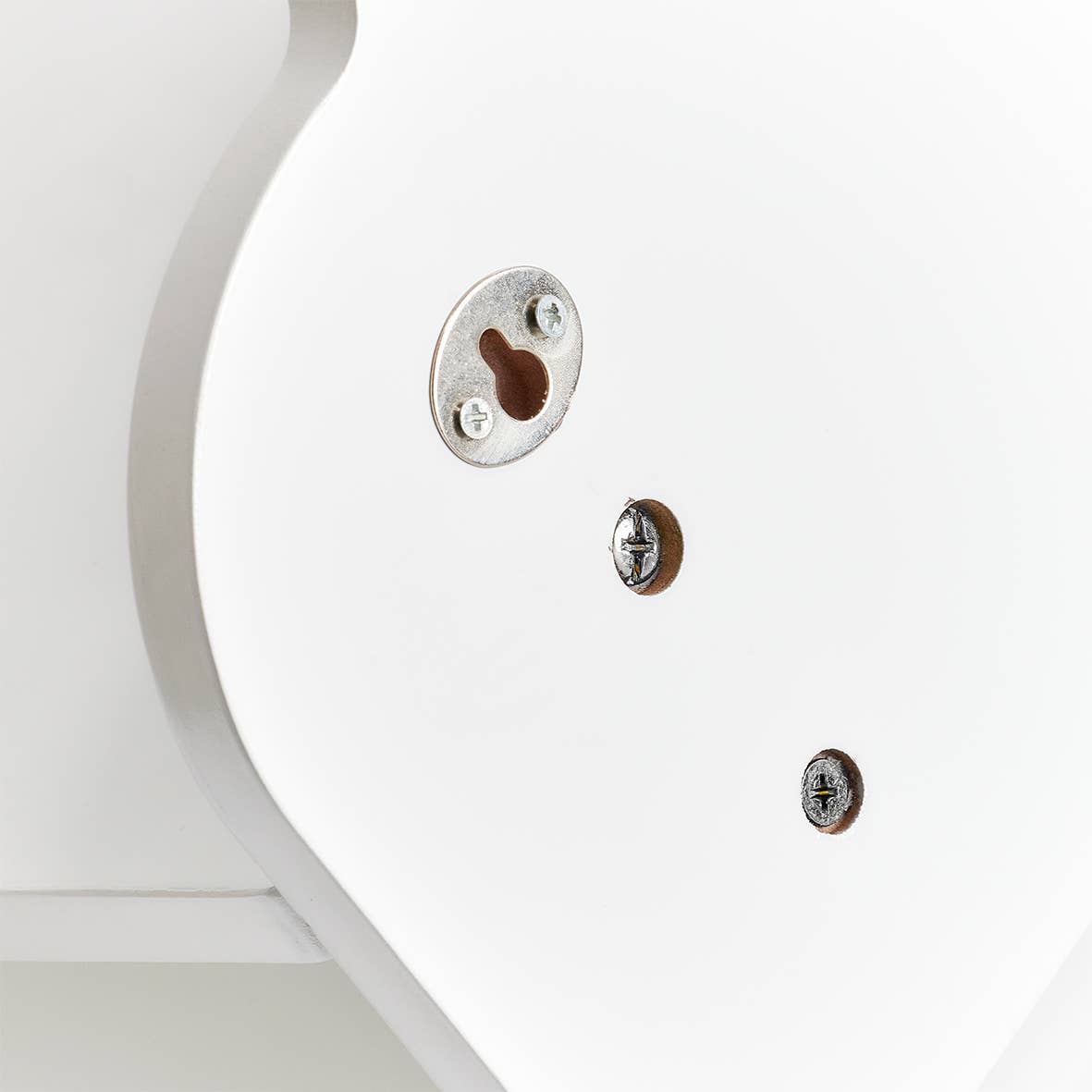 Children's Wall Coat Rack 'Cloud', MDF, White