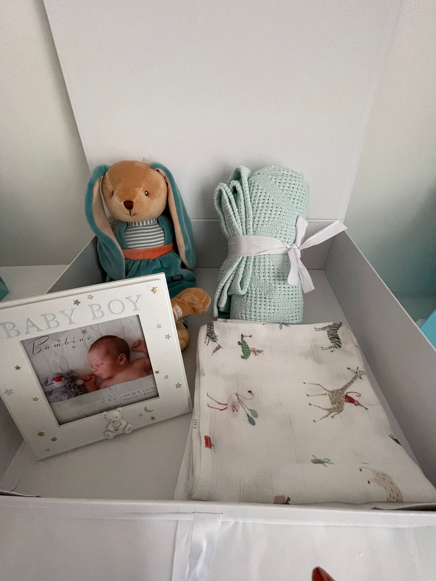 Baby Boy Bunny Gift Hamper