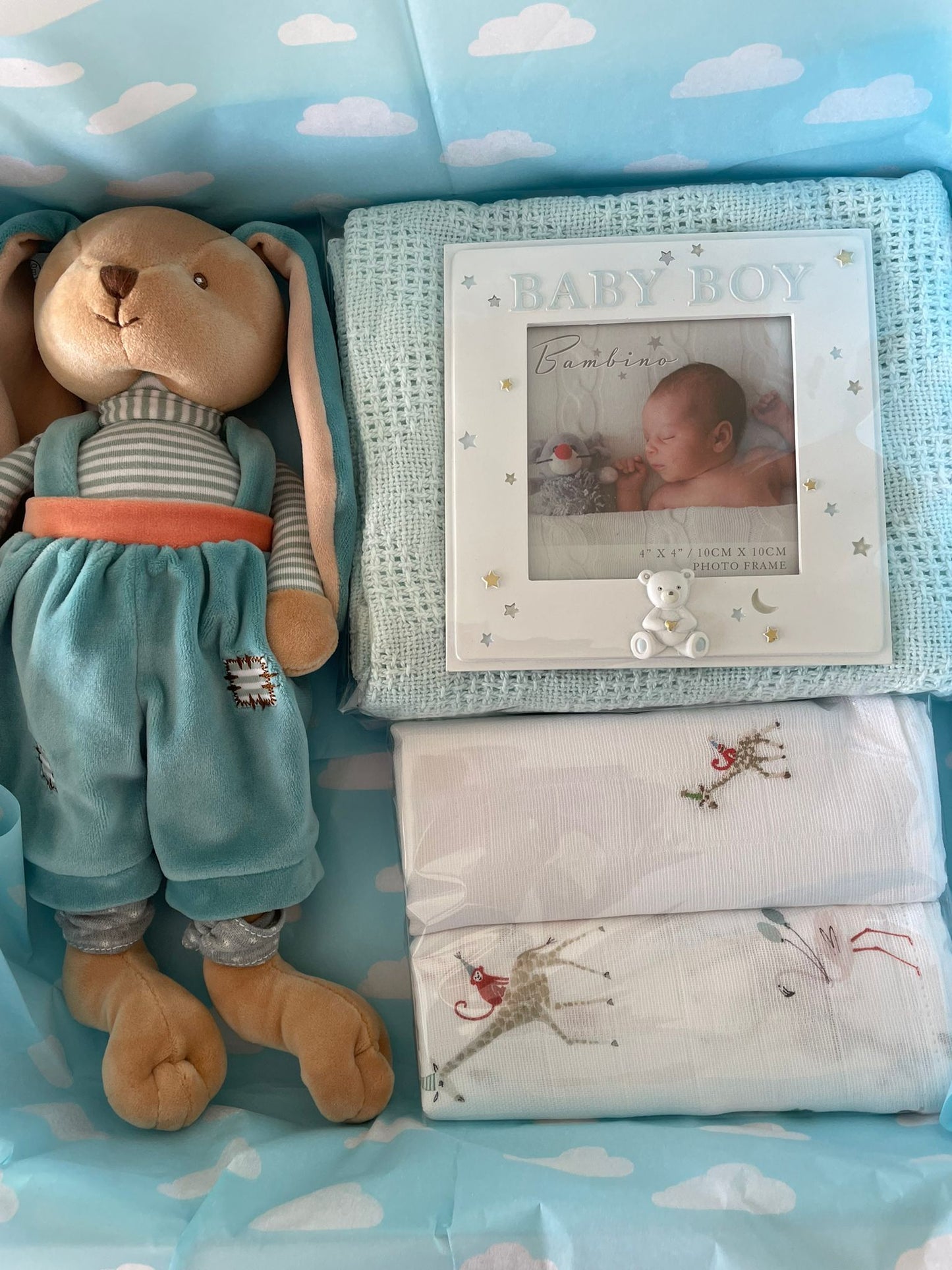 Baby Boy Bunny Gift Hamper