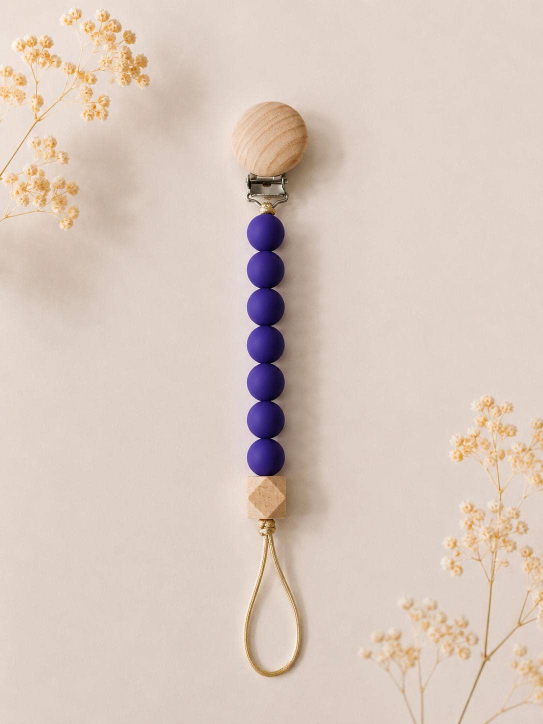 Silicone soother clip by Cotton Socks