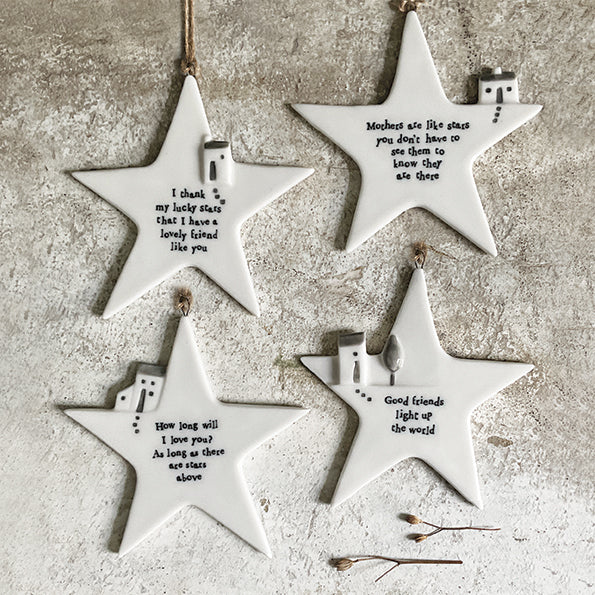 East of India Porcelain Star – "I Thank My Lucky Stars" image 3