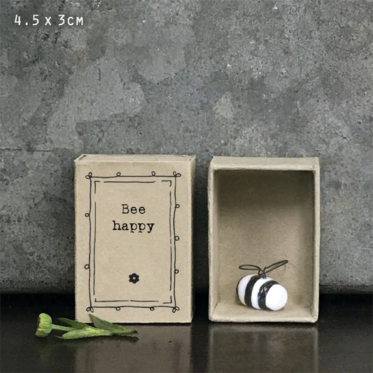 ‘Bee Happy’ Matchbox Gift – A Tiny Box of Joy image 0